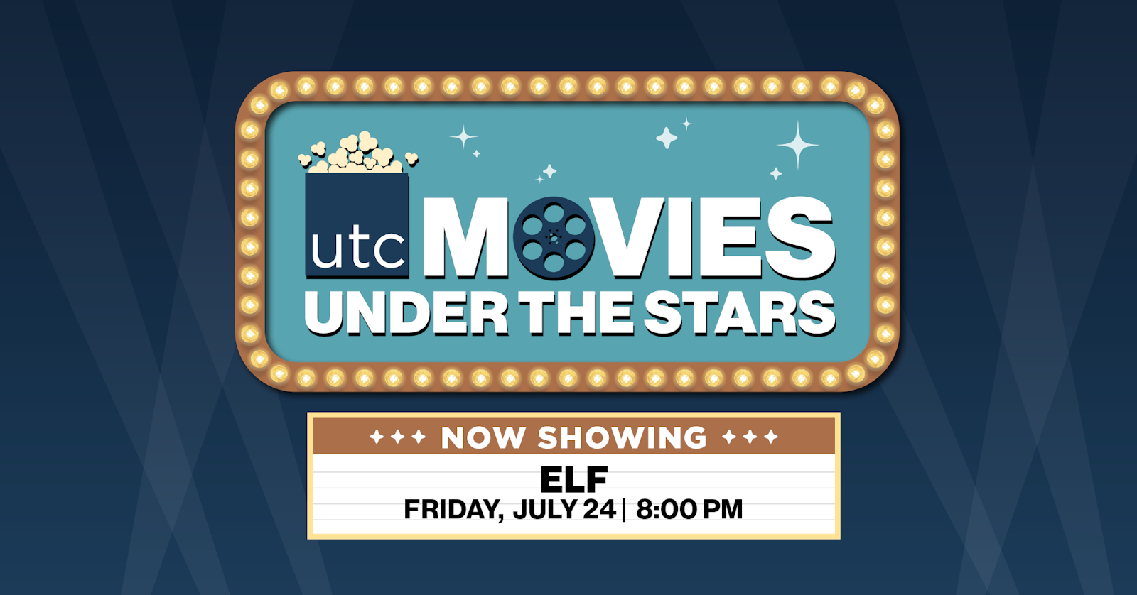 Movies Under the Stars presents Elf at The Green at UTC