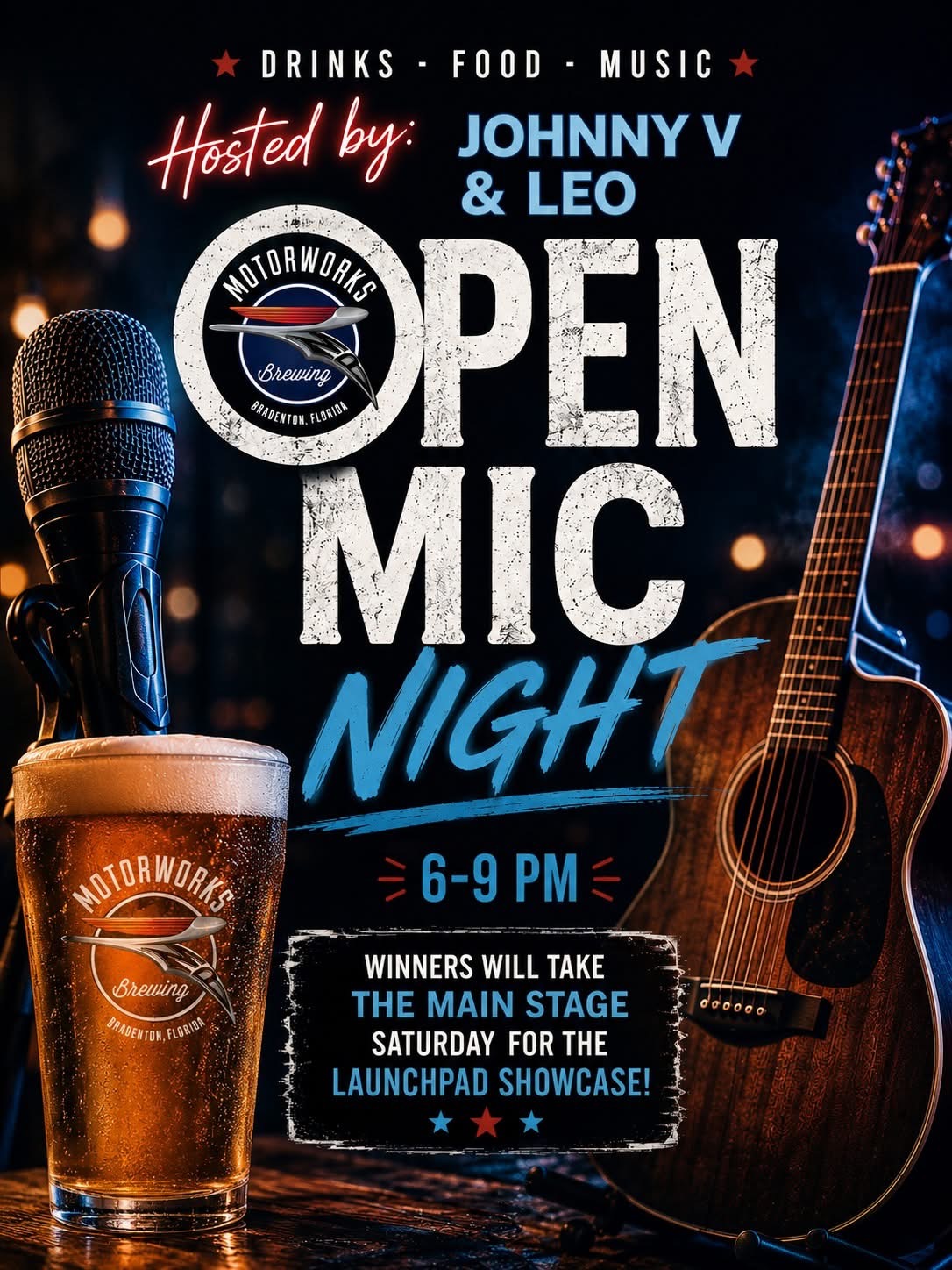 Open Mic Sarasota: Every Night the Mic Is Open, by Venue