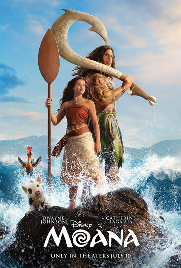 Moana movie poster from Sarasota Film Society