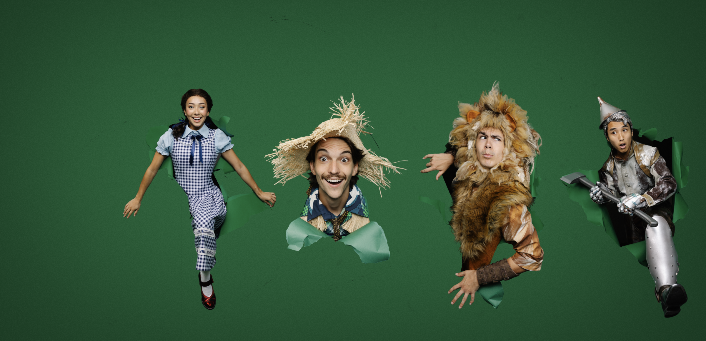 Wizard of Oz Youth Edition cast image from Asolo Repertory Theatre